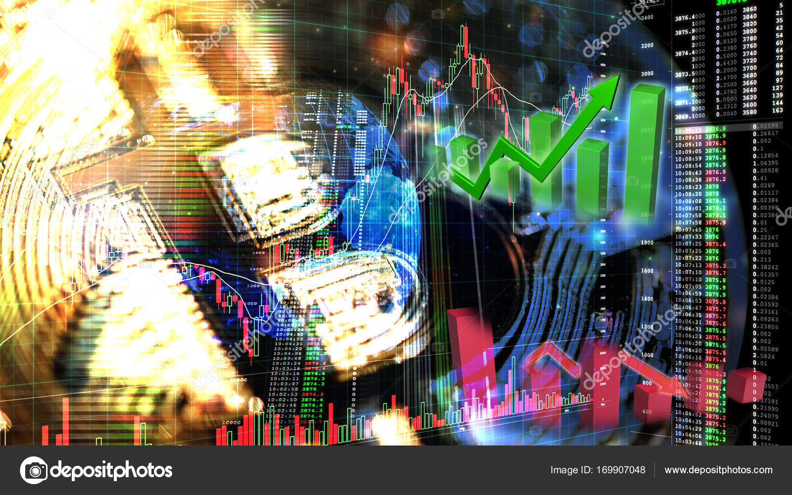 Bitcoin Handel Kryptowahrung Exchange Borse Investition - 